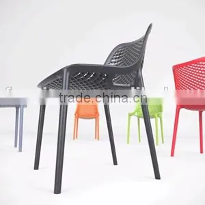 High Quality Stackable PP Plastic Rattan Chair, HYQ-02 thumbnail-3