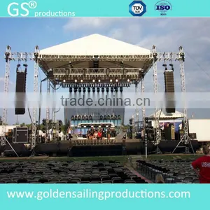 Galvanized Aluminum Truss Pyramid Roof Truss Stage Cover thumbnail-1