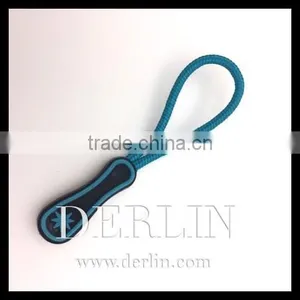 PVC TPU Cord Drawstring String Black Green Rubber Puller for Zipper Pull thumbnail-2