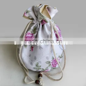 Wholesale Cotton Fabric Drawstring Bag thumbnail-2