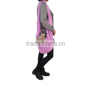 Pink Mauve Single-shoulder Pet Messenger Bag thumbnail-6