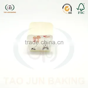 Food Grade Disposable Square Paper Baking Cups for Cakes Tool thumbnail-2