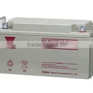 Original 12v YUASA Battery 12V65AH Rechargeable Battery, Solar Battery , Ups Battery thumbnail-1