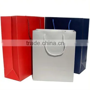 OEM Production Customized White Kraft Craft Paper Bag for Wine thumbnail-5