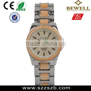 2016 Stainless Steel and Wooden Wrist Watch Ladies Watches thumbnail-1