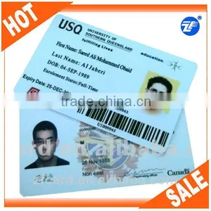 Cr80 Standard Size Barcode Pvc Card With Lamination thumbnail-5