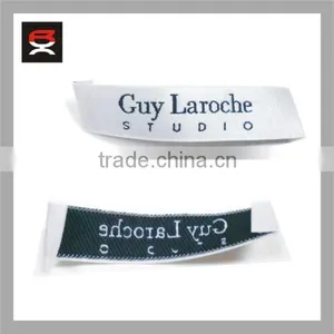 High Quality Custom Satin Woven Label for Clothing thumbnail-2