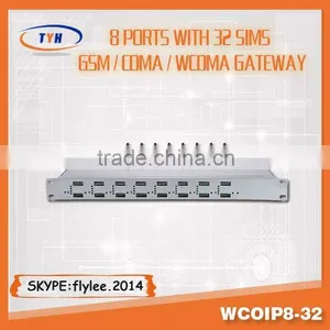 Wholesale 16,32,64 Port VoIP GSM Gateway 8 Port Gsm Voip Gateway 8 Port Voip Gsm Gateway go thumbnail-1