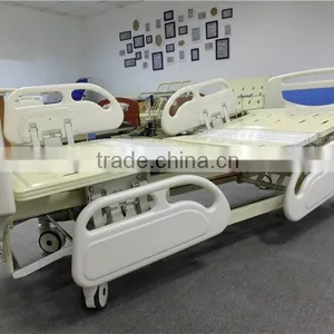 3 Cranks Manual Hospital Bed Cheap Medical Bed Hospital Bed thumbnail-1