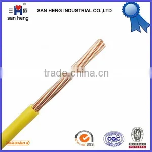 450/750V Stranded 8mm Oxygen Free Copper Wire Single Phase Cable thumbnail-1