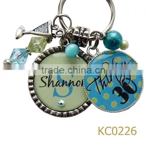 Buy Direct From China Manufacturer Fashion Jewelry Round Metal Keychain thumbnail-1