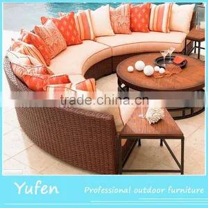 Best Royal Half Round Patio Furniture Sofa Sets Supplier's Choice thumbnail-1
