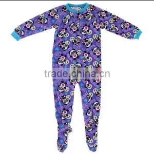 Wholesale Warm Footed Pajamas for Kids, Baby Rompers,Girl Jumpsuit,Polar Fleece Onesie thumbnail-1