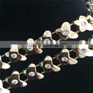 Manufacture Shining Rhinestone ,Plastic Rhinestone Mesh Trim thumbnail-4
