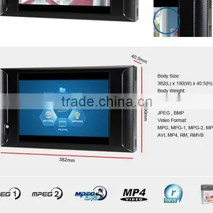 TFT 10" Usb Touch Screen Lcd Monitor, Electronic Advertising Touch Screen Signage, Mini Retail Store Programmable Display thumbnail-6