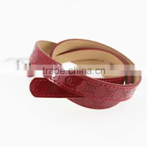 Women's pu Women Fashion pu Leather Belts With Shiny Shiny Accessorie thumbnail-5