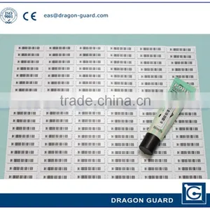 58KHz Eas am dr Anti-theft Soft Labels With Barcode thumbnail-1