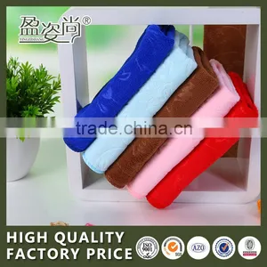 High Quality Good Handing Yarn Dyed Velvet Face Towel 100% Cotton China Towel Hot Face Towel thumbnail-1