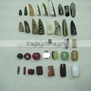 Resin Horn Button thumbnail-1