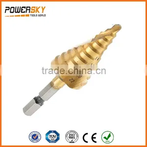 High Quality Spiral Flute Step Drill thumbnail-1
