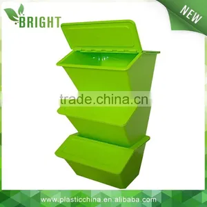 H512 10KG 25liter PP High Quality Food Plastic Container thumbnail-1