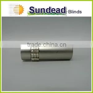 16 19 Iron Chrome Alum Crystal Curtain Pole Curtain Accessory Wholesale Curtain With Different Finial Design thumbnail-4