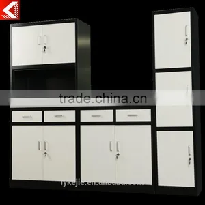 2016 Modern Design Modular Kitchen Corner Wall Cabinets With Glass Doors in Dubai thumbnail-2