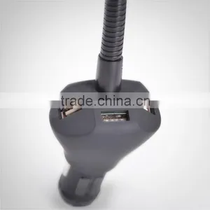 Universal Car Mount Holder With 3.1 Amp USB Car Charger With Three Port USB thumbnail-6