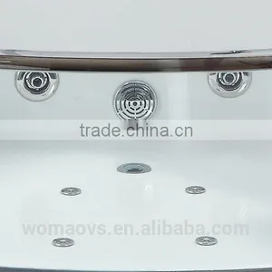 Indoor Clear Glass Window Acrylic Sexy Massage Bathtub thumbnail-4