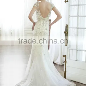 Hot Sale Factory Custom Wedding Dress 2016 thumbnail-4