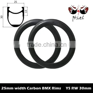 20 Inch Carbon Rims 30mm Deep 25mm Width BMX Rims, ETRTO BSD 406mm Carbon BMX Rims for Sale thumbnail-1