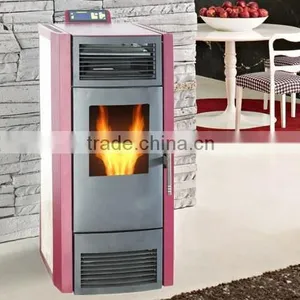 Green Power Wood Pellet Stove With Marble thumbnail-2