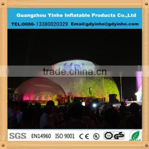 2015 White Beautiful Design Giant Inflatable Dome Tent for Party and Exhibition thumbnail-1