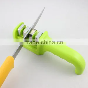 3 Stages Plastic Knife Sharpener thumbnail-1