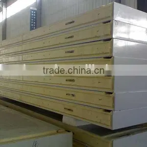 Good Insulated Panel for Fire Resistant Sandwich Panel Polyurethane Cold Room Sandwich Panel thumbnail-3