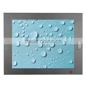Industrial Aluminum Front Case IP65 Waterproof Industrial Touch Screen Display thumbnail-1