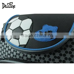 Football Print Boys School Bags for Kids School Backpack thumbnail-5