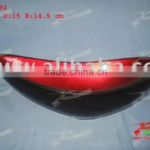 Thick Lacquer Red Silver Leaf Bowl thumbnail-1