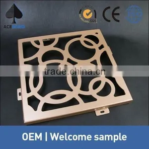 Wall Panel With Sound Insulation Product Powder Coated Aluminum Sheet thumbnail-2