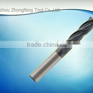 Cutting Tool--Long Neck Carbide End Mills- TiAlN thumbnail-1