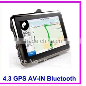 New Arrive Cheapest 4.3" Car GPS 4GB +128RAM+800MHZ Load New 3D Map 4.3 Inch Gps Tracker thumbnail-1