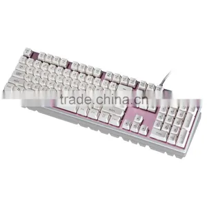 New Gaming LED Backlight USB Wired 104 Keys Professional Game Keyboard Waterproof Game Keyboard For PC thumbnail-3