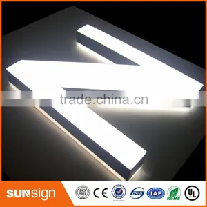 Hot Sale Advertising All Acrylic Illuminated Letter thumbnail-5