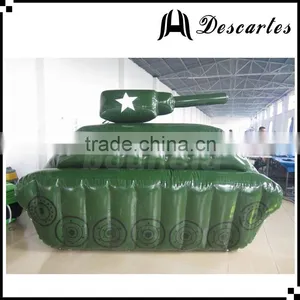 Oxford Cloth Giant Inflatable Military Tank, Promotional Inflatable Army Tank for Sale thumbnail-2