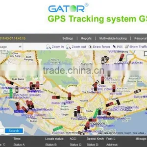 Fleet Management Gps / Gps Tracker / Gps Tracking Software GS102 thumbnail-1