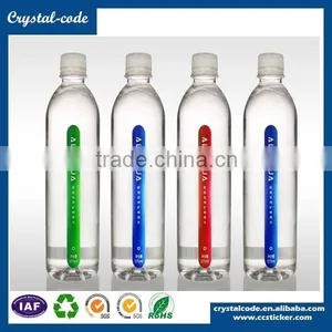 Customized Cheap Blank Champagne Plastic Juice Bottle Label thumbnail-1