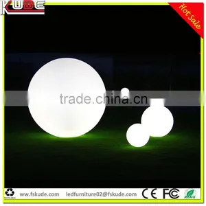 IP68 Waterproof Floating Led Light up Pool Ball/plastic Sphere Ball for Outdoor thumbnail-1