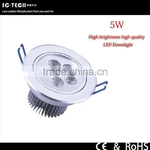 2015 Latest High Power High Brightness 5w LED DownLight thumbnail-1