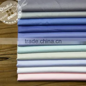 Stocklot CVC Dyed Woven Polyester Cotton 60/40 Plain Shirt Fabric thumbnail-2