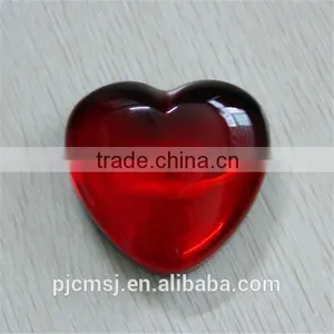 Red Heart Shape Crystal for Gift thumbnail-1